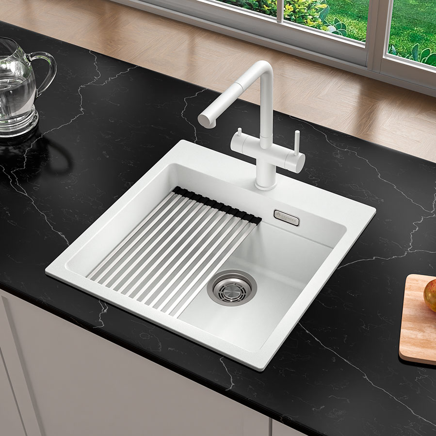 Кухонная мойка Grandex Aqua COMFORT 51F ARCTIC (500401)